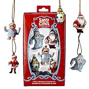 Santa Claus Is Comin to Town Mini Ornaments Boxed Set